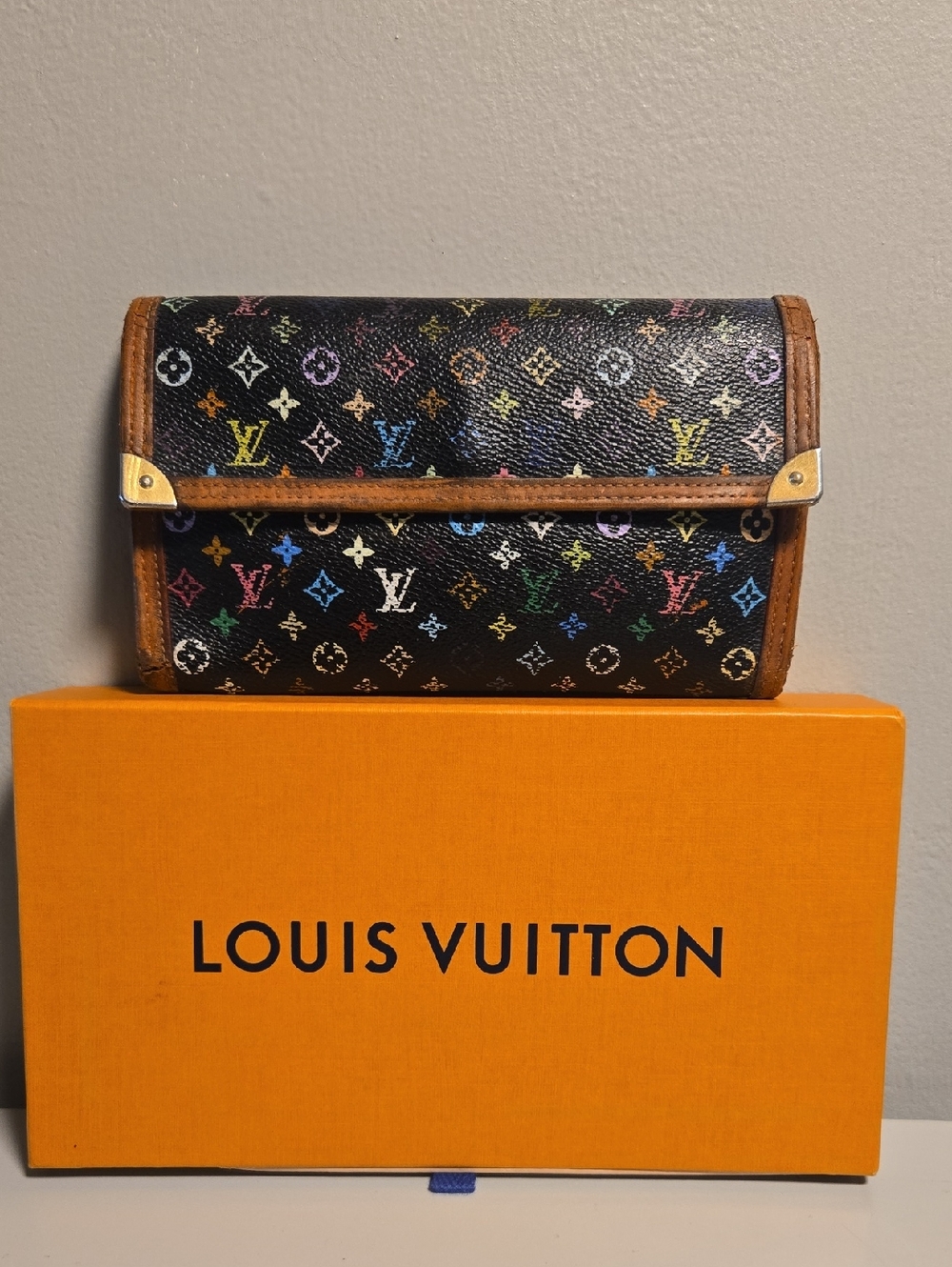 Louis Vuitton Wallet Murakami Multicolor Monogram